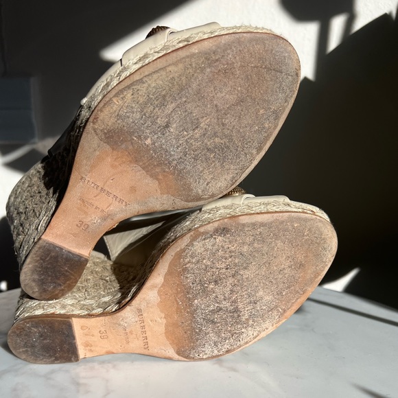 Burberry Studded Wedges Size 39 - Picture 9 of 9